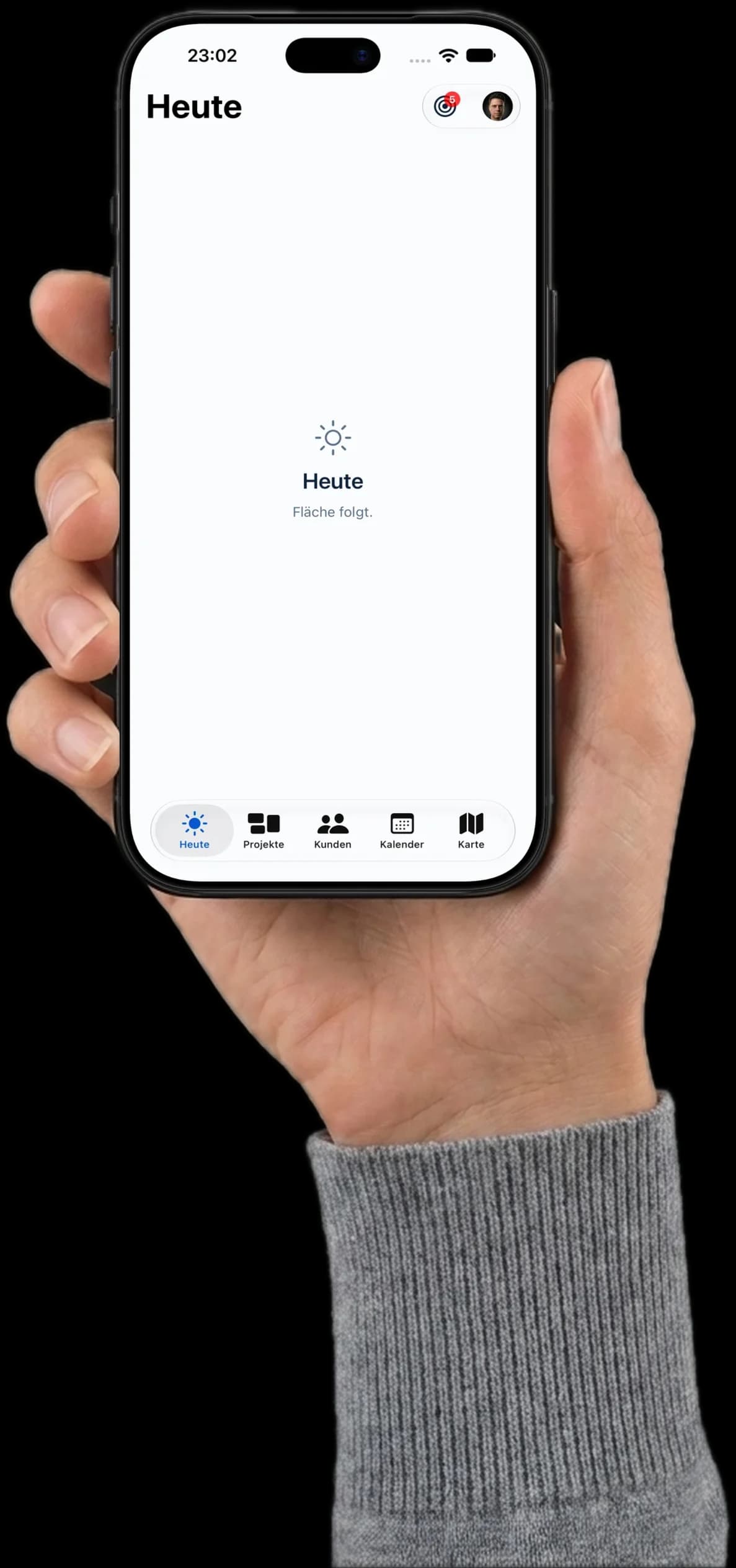 Infinilead on the iPhone