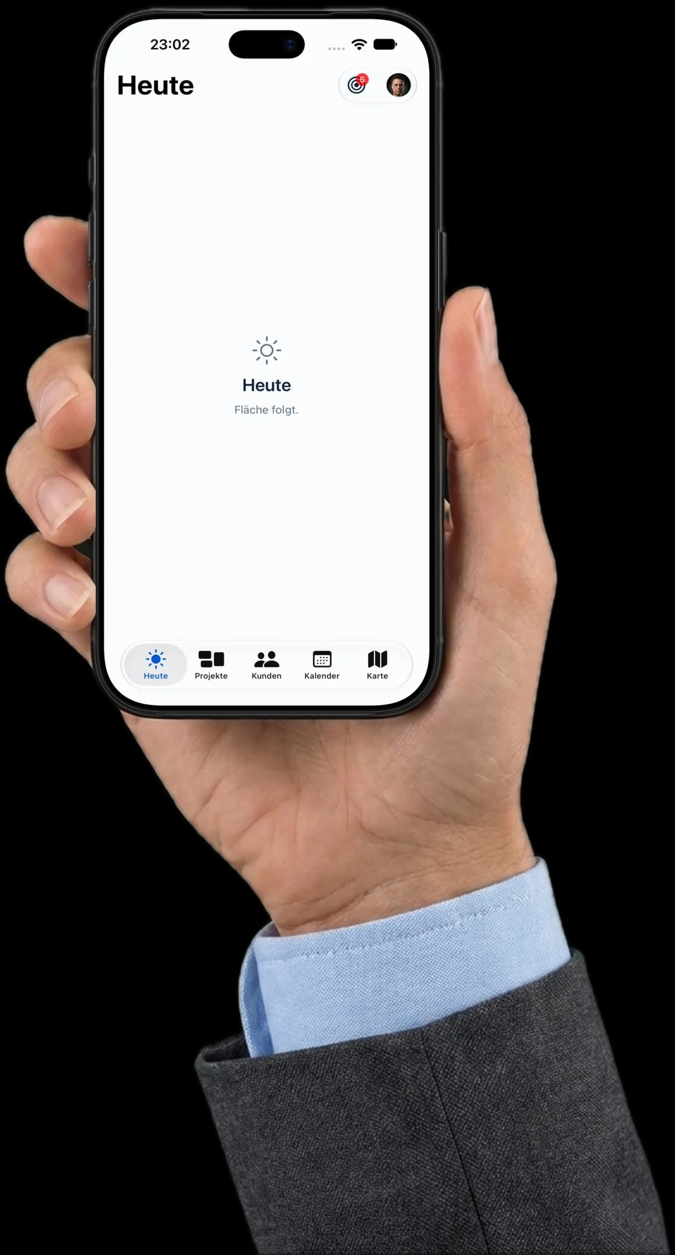 Infinilead on the iPhone